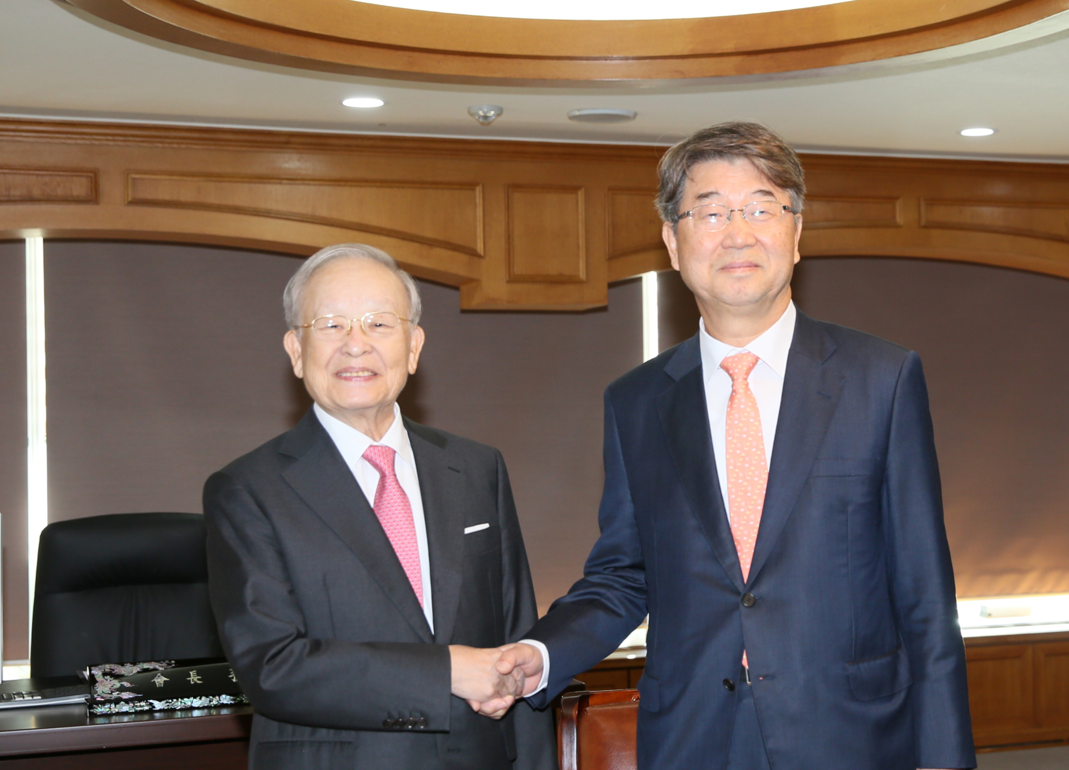 김지형 위원장, 한국경영자총협회 취임인사 방문 및 간담회